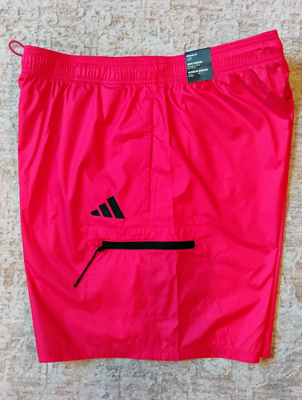 NWT XL Adidas M CE SHO GD Red Lightweight Active Gym Workout Shorts NEW